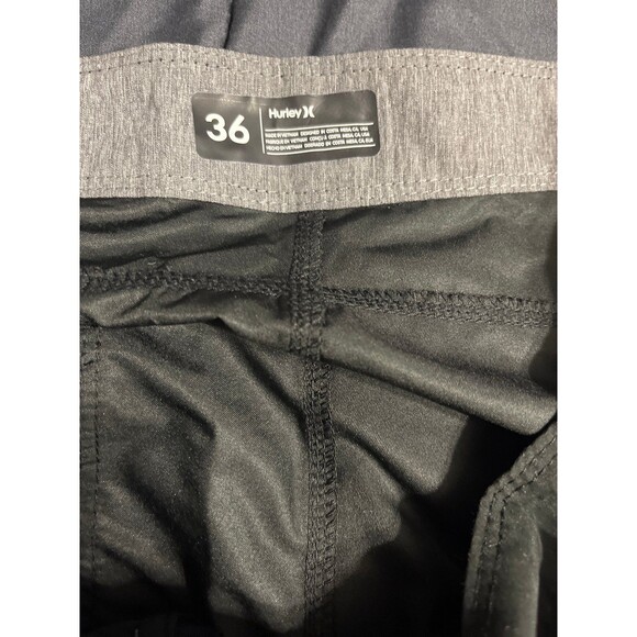 Hurley Men's One and Only 21" Board Shorts Black Size 36 New With Tags - Picture 5 of 9
